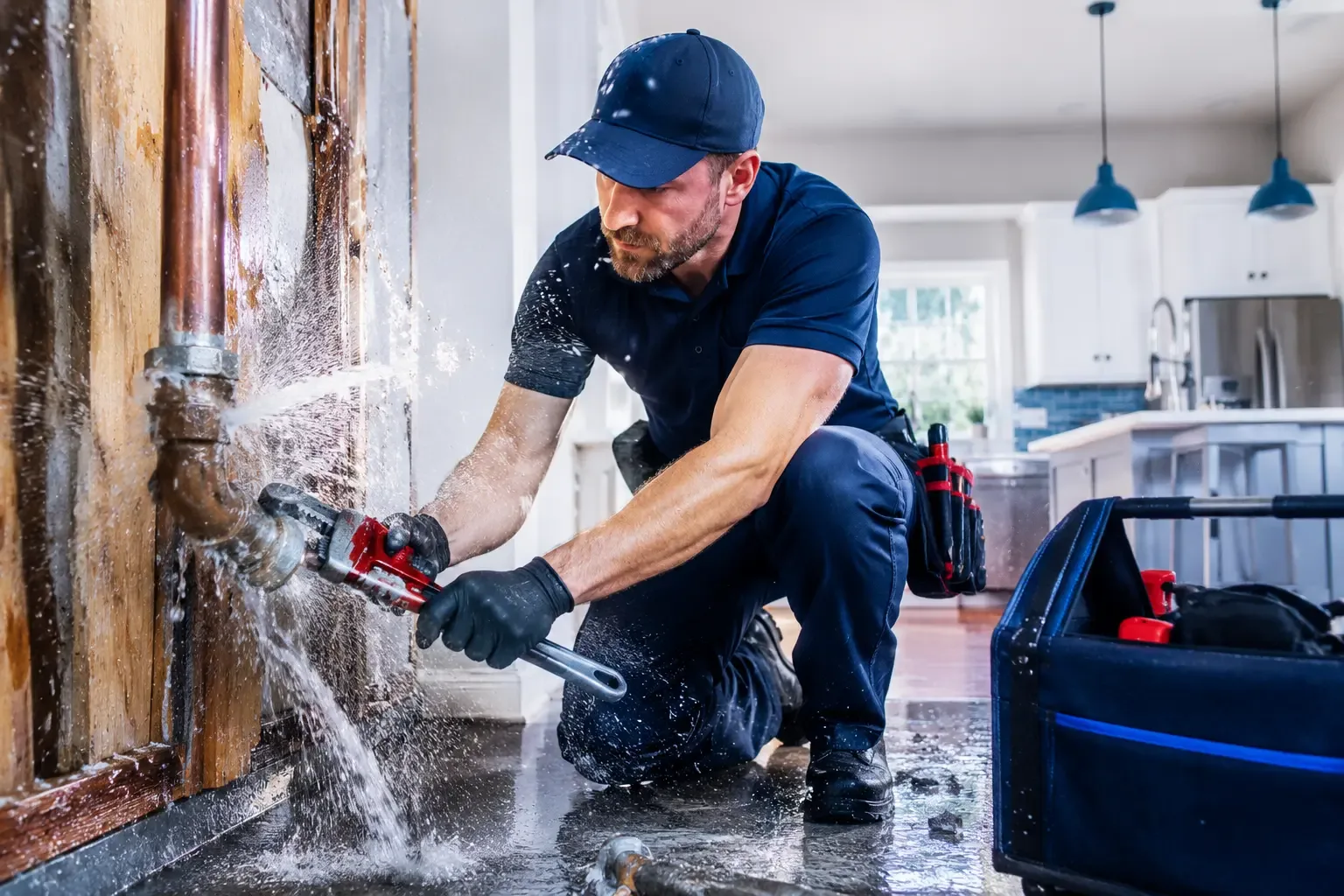 Local emergency pipe repair professionals in Rapid City, MI